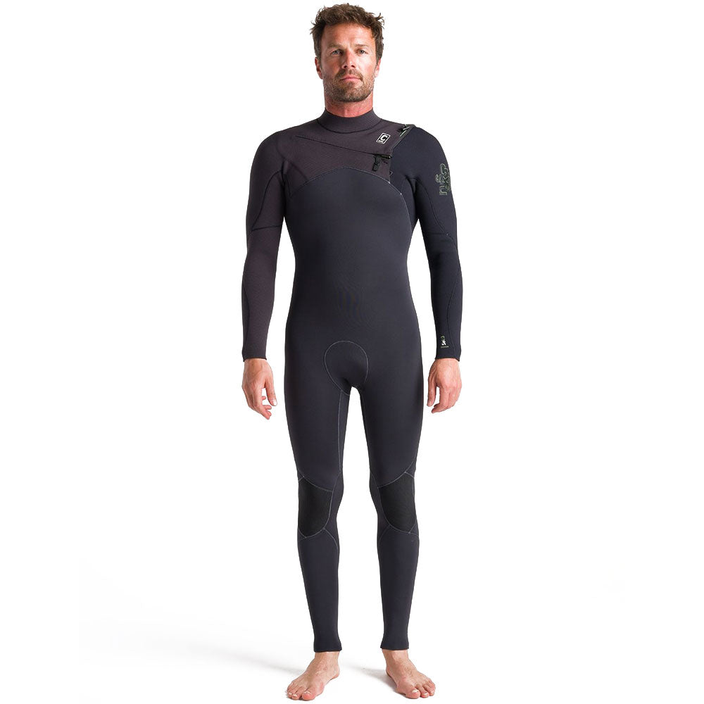 C-Skins Session 4/3mm CZ Wetsuit - Anthracite/Meteor X/Black X