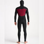 C-Skins Session 5/4/3mm Hooded Winter Wetsuit - Black/Black/White