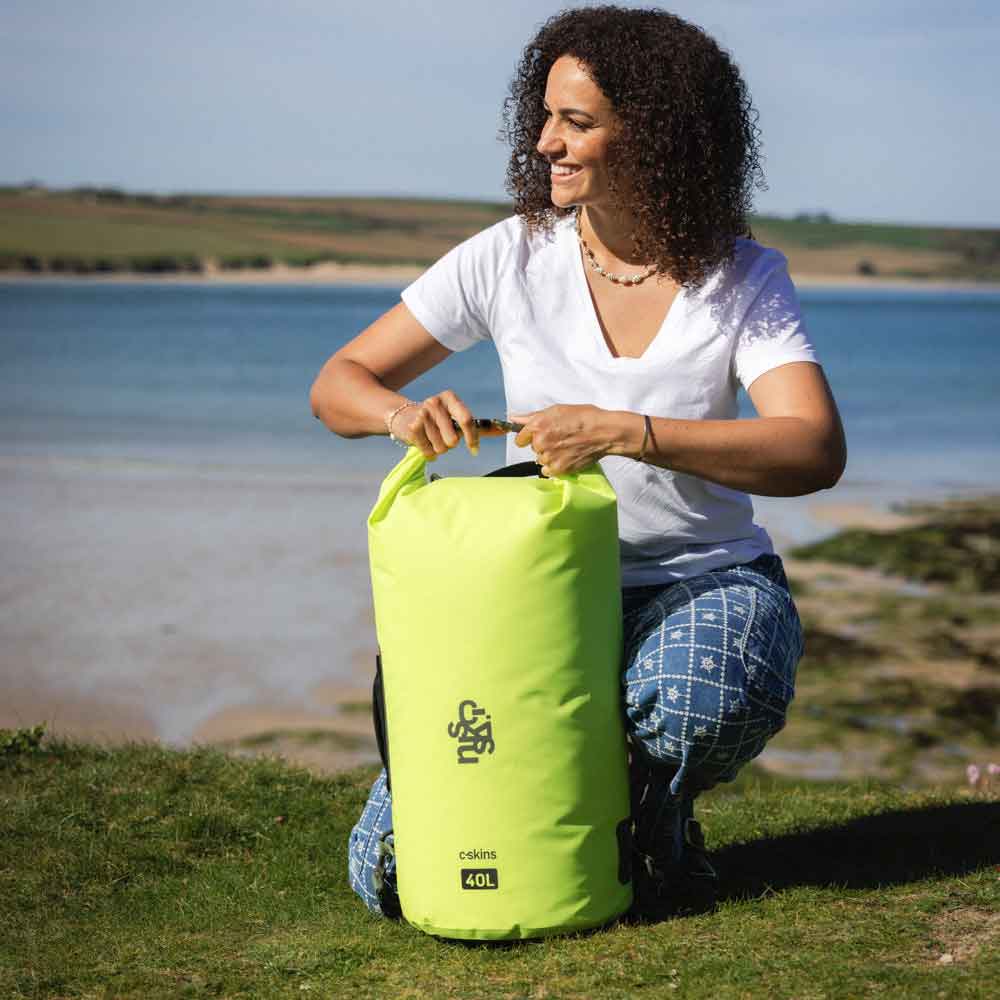 C-Skins Session Dry Bag Flash Green 40L