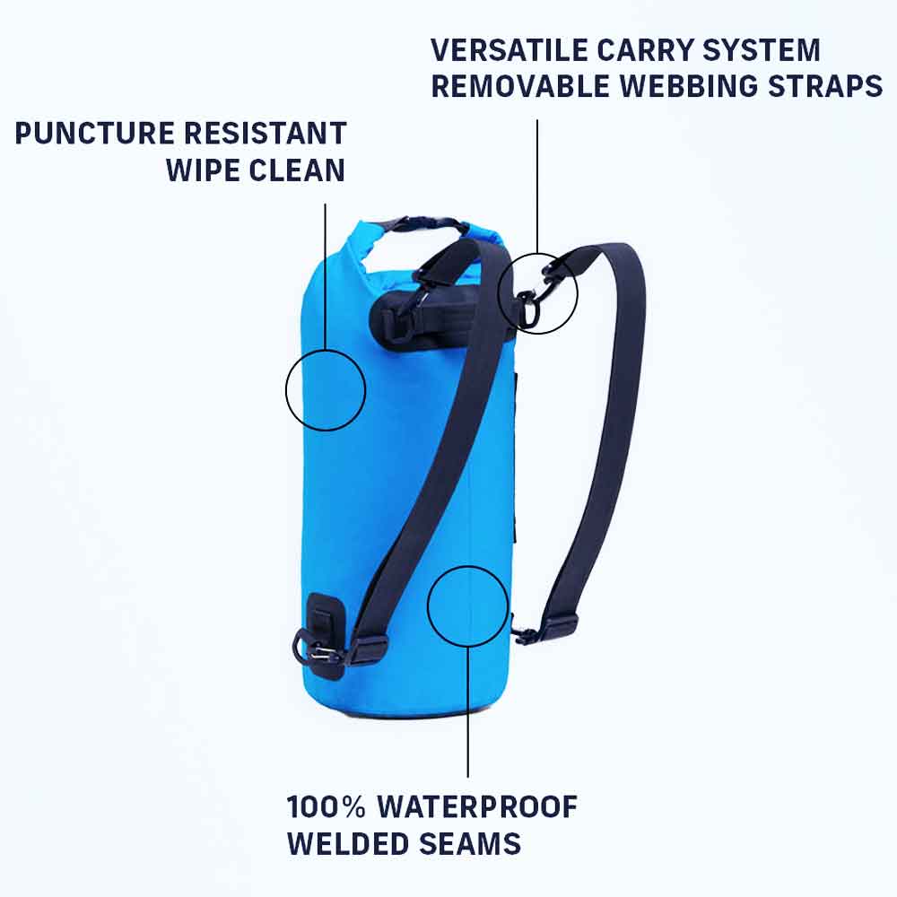 C-Skins Session Dry Bag Hawaiian Blue 40L