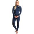 C-Skins Womens NuWave Solace 4/3mm CZ Wetsuit - Blue/Blue/Trop