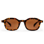 Chpo Anki Sunglasses Turtle Brown With Brown Lens