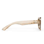 Chpo Cocas Sunglasses Camel with Green With Lens