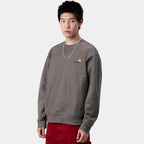 Carhartt WIP American Script Sweatshirt Porphyry