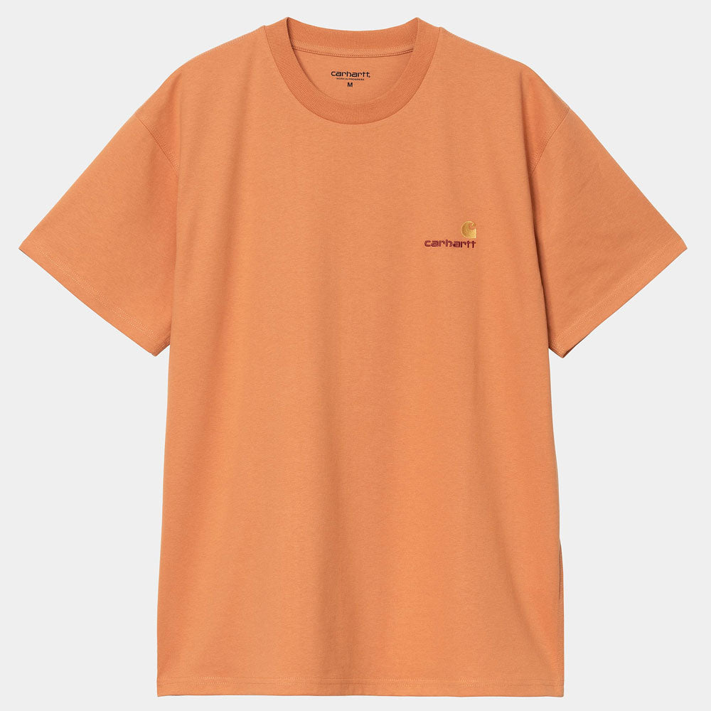 Carhartt WIP American Script T-Shirt Redhaven