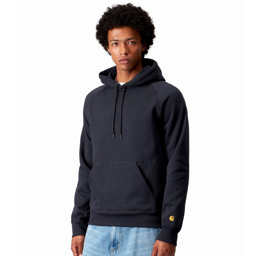 Carhartt WIP Chase Hooded Dark Navy / Gold