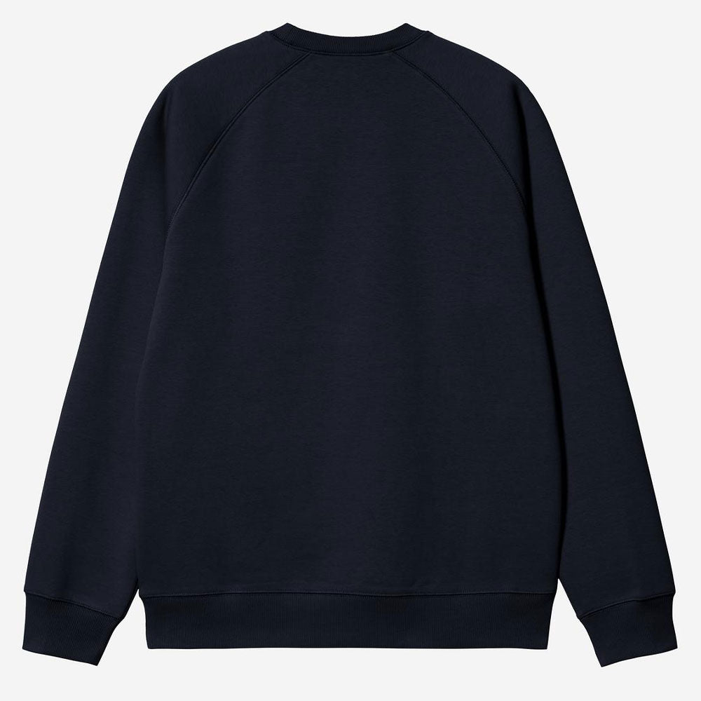 Carhartt WIP Chase Sweatshirt Dark Navy / Gold