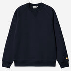 Carhartt WIP Chase Sweatshirt Dark Navy / Gold