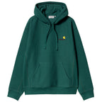 Carhartt WIP Hooded American Script Sweatshirt Fir