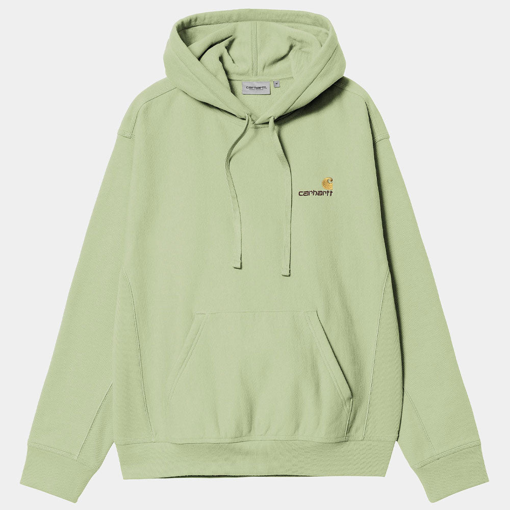 Carhartt WIP Hooded American Script Sweatshirt Olive
