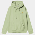 Carhartt WIP Hooded American Script Sweatshirt Olive