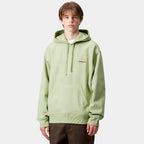 Carhartt WIP Hooded American Script Sweatshirt Olive