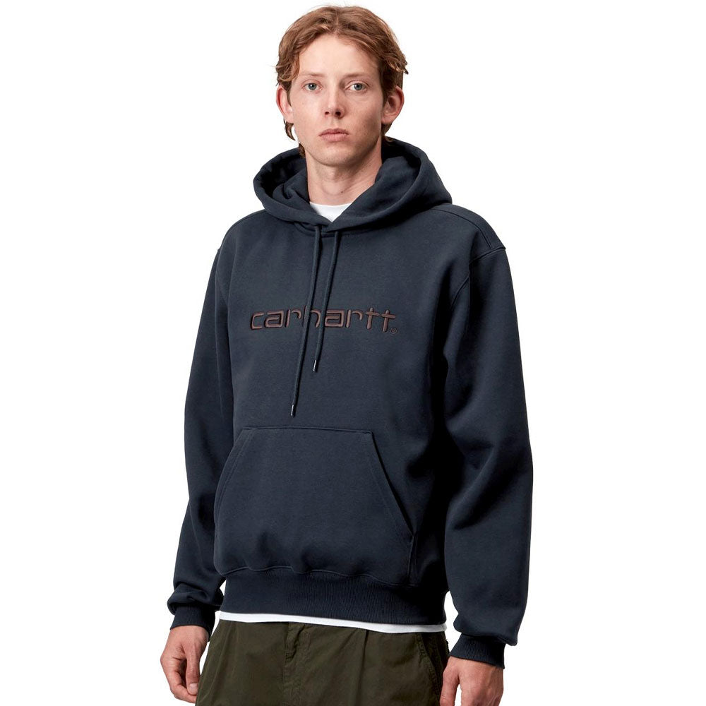 Carhartt WIP Hooded Carhartt Sweatshirt Night