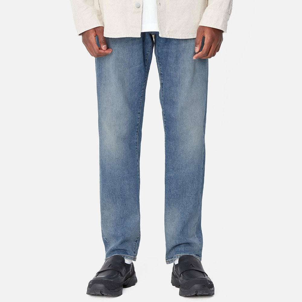 Carhartt WIP Klondike Blue Stretch Worn Denim Jeans