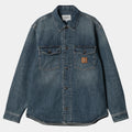 Carhartt WIP Lincoln Denim Shirt - Worn Used