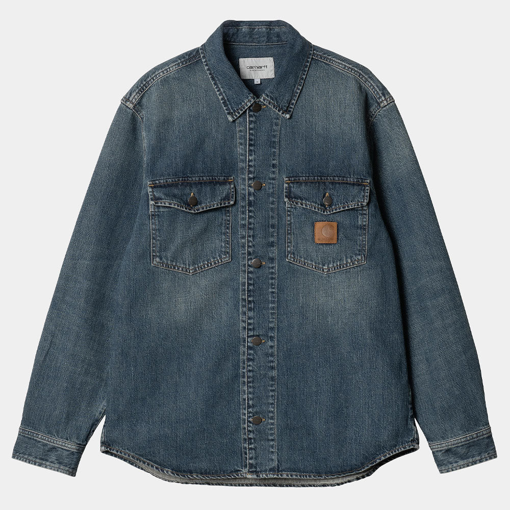 Carhartt WIP Lincoln Denim Shirt - Worn Used