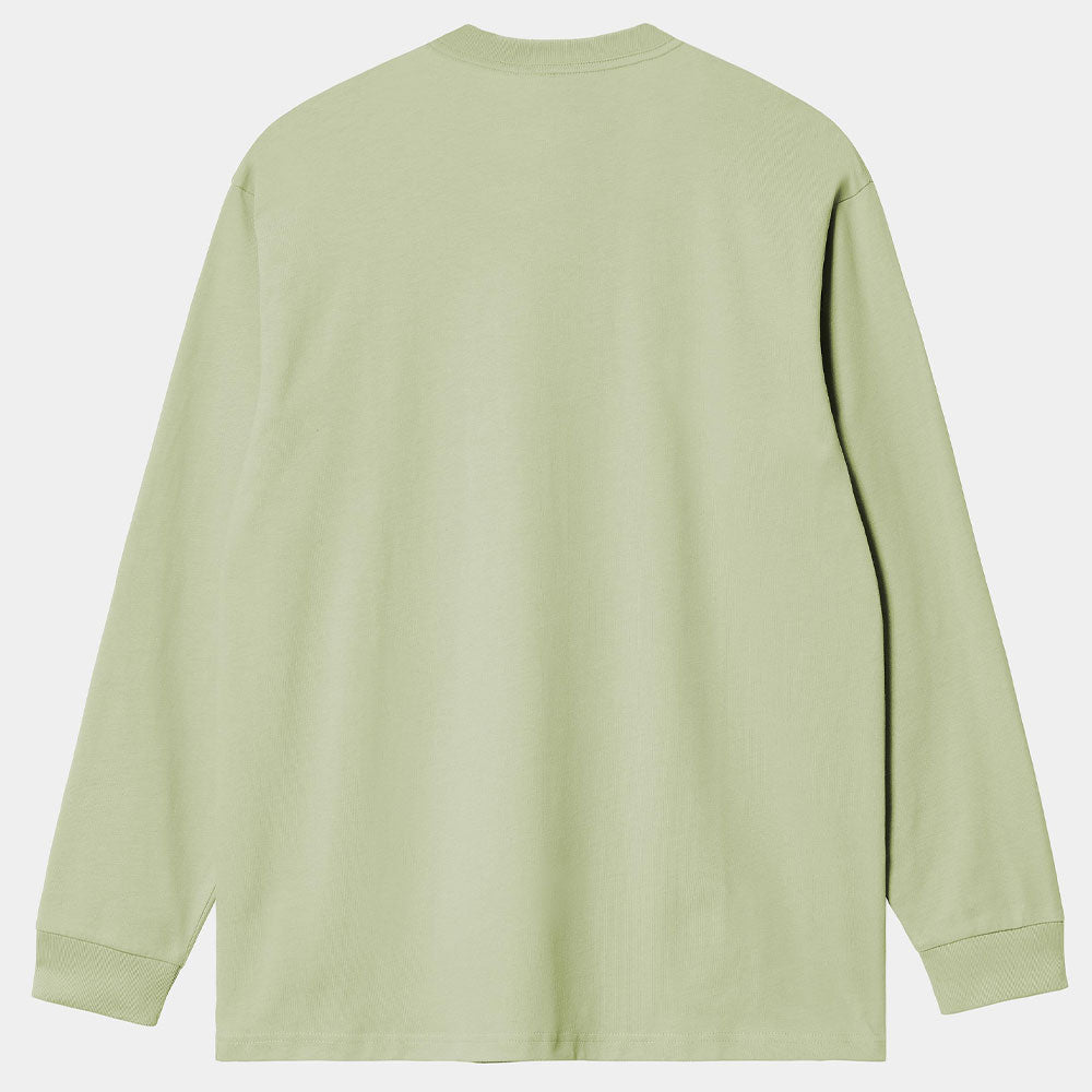 Carhartt WIP Longsleeve American Script T-Shirt Olive