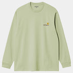 Carhartt WIP Longsleeve American Script T-Shirt Olive