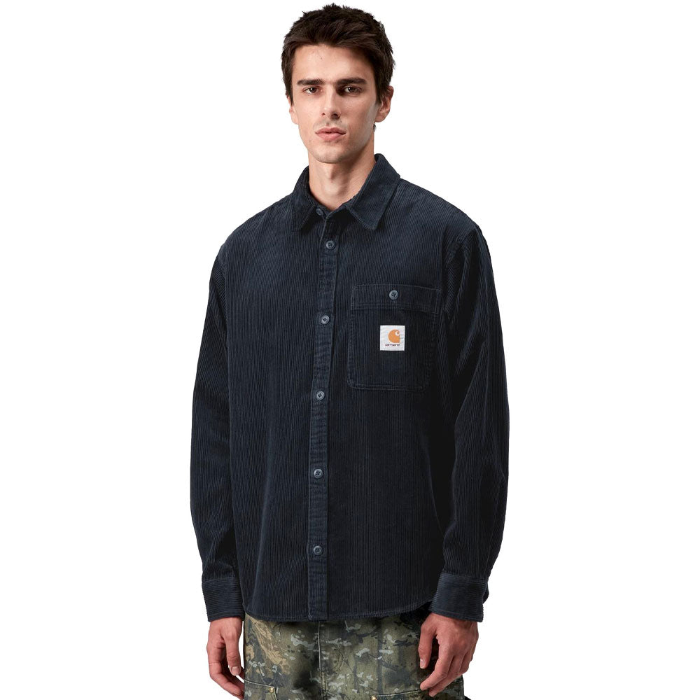 Carhartt WIP Longsleeve Flint Shirt Night