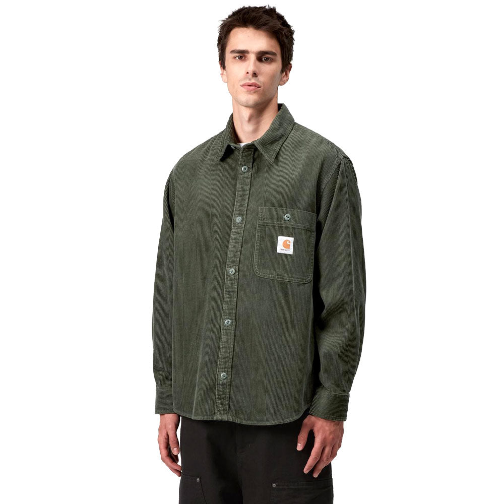 Carhartt WIP Longsleeve Flint Shirt Opuntia