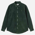 Carhartt WIP Longsleeve Madison Cord Shirt Sycamore
