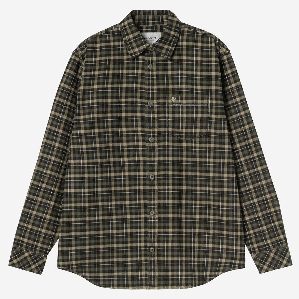 Carhartt WIP Longsleeve Widmark Shirt Cypress