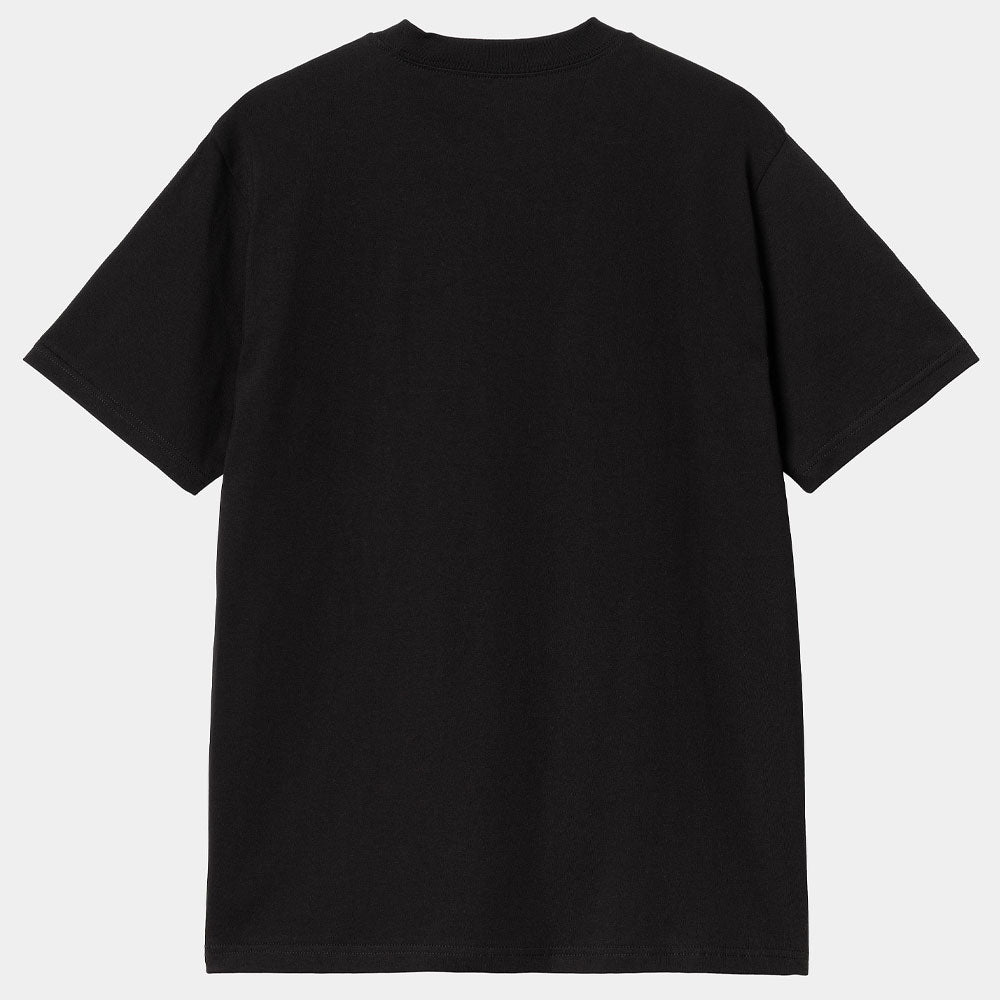 Carhartt WIP Solar Chrome Script T-Shirt Black