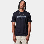 Carhartt WIP Solar Chrome Script T-Shirt Dark Navy