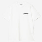 Carhartt WIP University Script T-Shirt White / Black