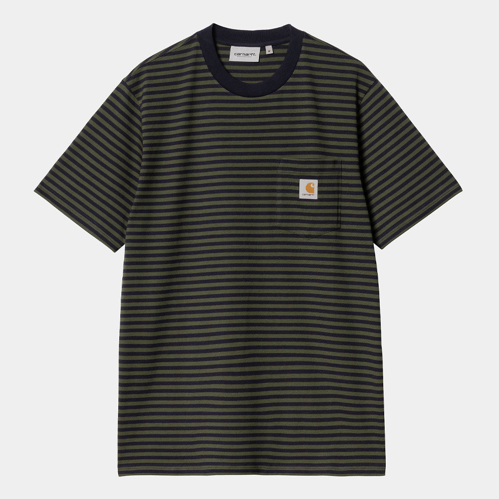 Carhartt Verner Pocket T Shirt - Navy