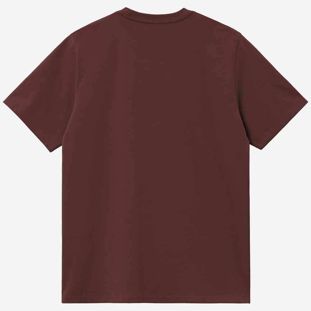 Carhartt WIP American Script T Shirt Amarone