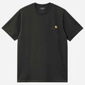 Carhartt WIP American Script T Shirt Raven