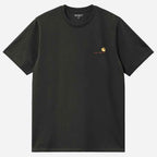 Carhartt WIP American Script T Shirt Raven