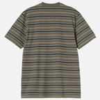 Carhartt WIP Bronson T Shirt Bronson Stripe Cypress