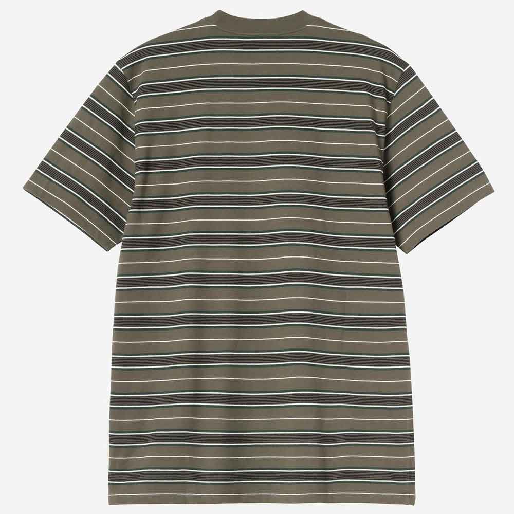 Carhartt WIP Bronson T Shirt Bronson Stripe Cypress