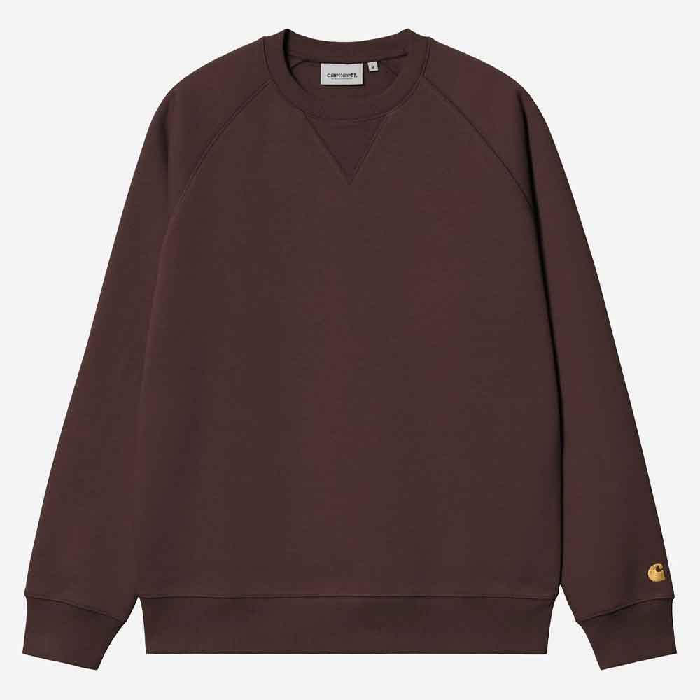 Carhartt WIP Chase Sweat Palisander / Gold
