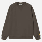 Carhartt WIP Chase Sweat Shungite / Gold