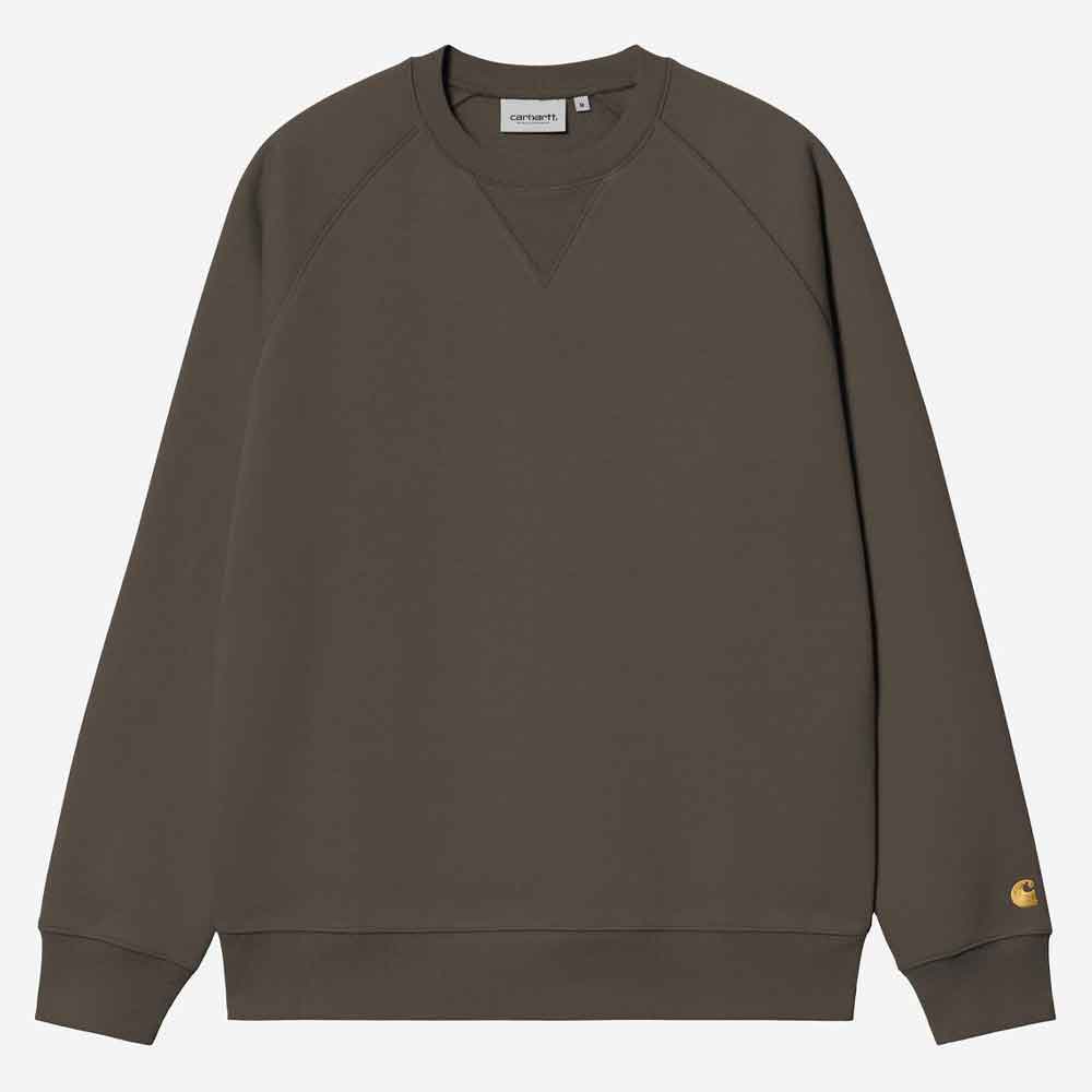 Carhartt WIP Chase Sweat Shungite / Gold
