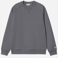 Carhartt WIP Chase Sweat Styx / Gold