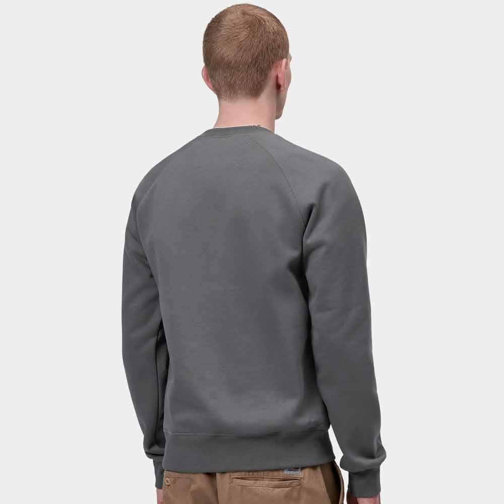 Carhartt WIP Chase Sweat Styx / Gold