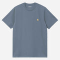 Carhartt WIP Chase T Shirt Icesheet / Gold