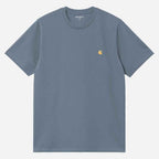 Carhartt WIP Chase T Shirt Icesheet / Gold