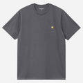 Carhartt WIP Chase T Shirt Styx / Gold