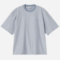 Carhartt WIP Dupree T Shirt Dupree Stripe Shady Blue