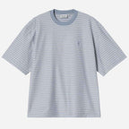 Carhartt WIP Dupree T Shirt Dupree Stripe Shady Blue