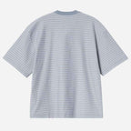 Carhartt WIP Dupree T Shirt Dupree Stripe Shady Blue