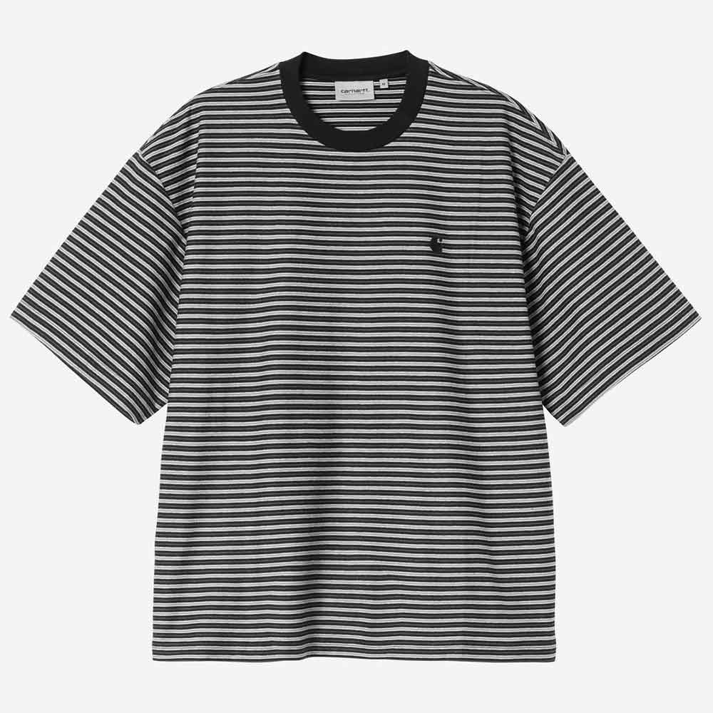 Carhartt WIP Dupree T Shirt Dupree Stripe Black