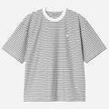Carhartt WIP Dupree T Shirt Dupree Stripe White