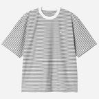 Carhartt WIP Dupree T Shirt Dupree Stripe White