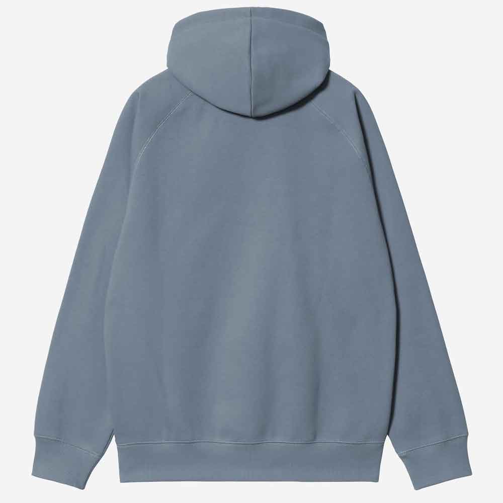 Carhartt WIP Hooded Chase Sweat Icesheet / Gold